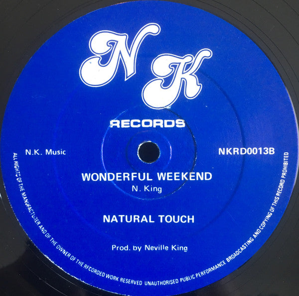 Natural Touch : Young Free And Single (12")