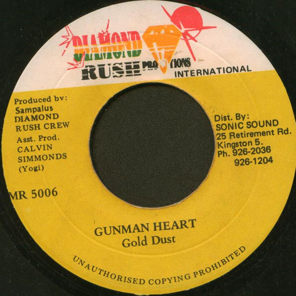 Gold Dust : Gunman Heart (7")
