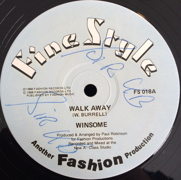 Winsome : Walk Away  (12")