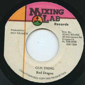 Red Dragon : Gun Thing (7")