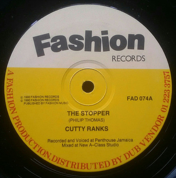 Cutty Ranks : The Stopper (12")