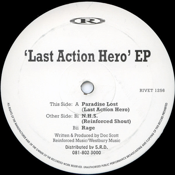 Doc Scott : Last Action Hero EP (12", EP)