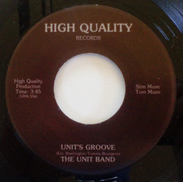 The Unit Band* : Unit’s Groove (7", Ltd, RE, RM)