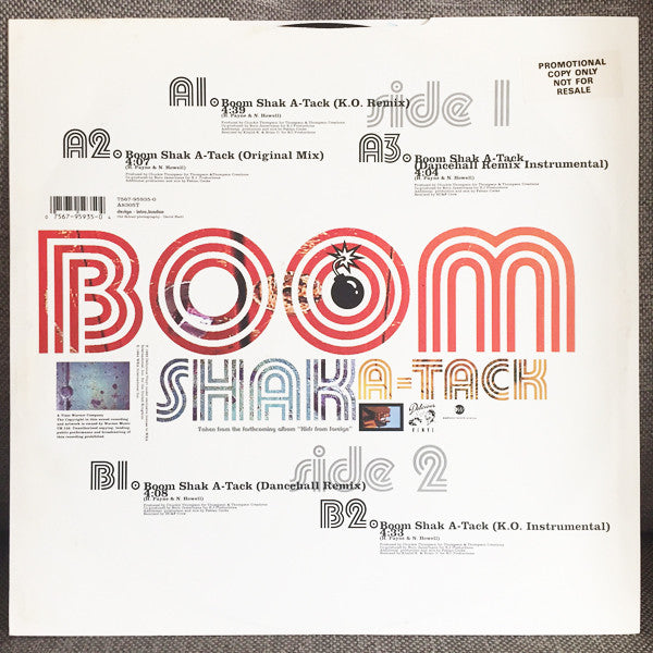 Born Jamericans : Boom Shak A-Tack (12", Single)