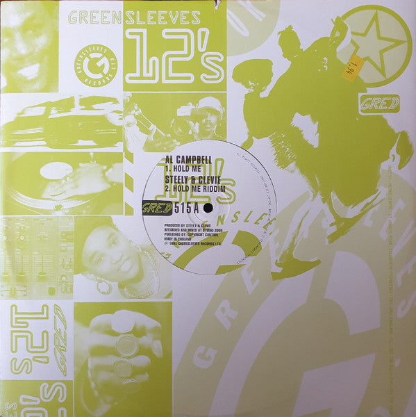 Al Campbell, Steely & Clevie, Daddy Screw, Steely & Clevie : Hold Me  (12")