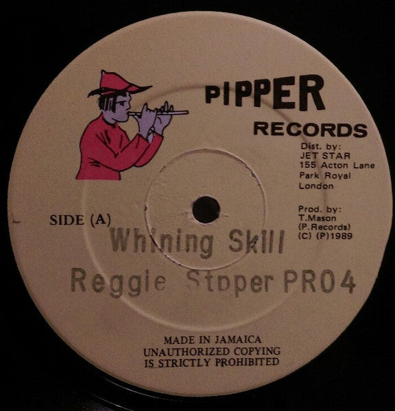 Reggie Stepper : Whining Skill/Nice & Lovely (12")