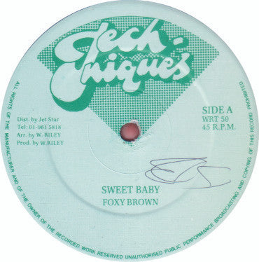 Foxy Brown (2) : Sweet Baby (12")
