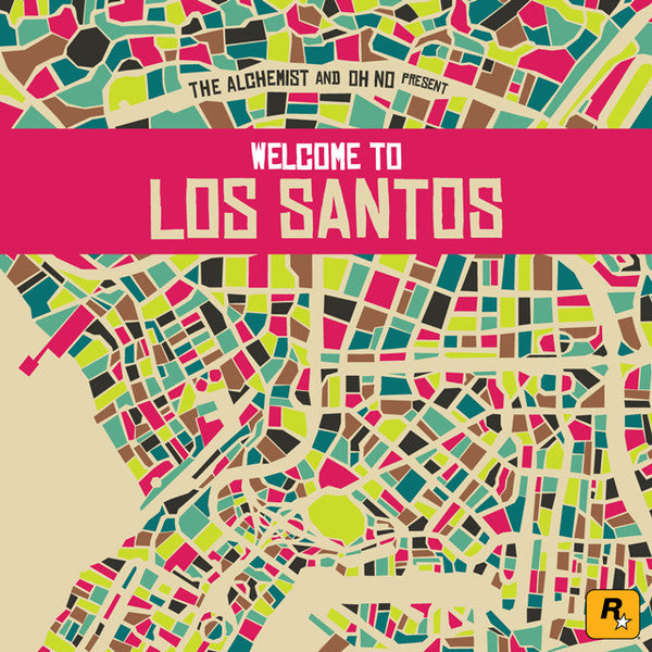 The Alchemist* And Oh No : Welcome To Los Santos (LP, Gre + LP, Pin + Album, Comp)