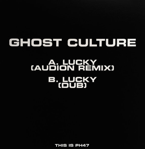 Ghost Culture : Lucky (Audion Remix) (12", Single)