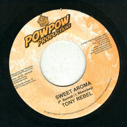 Tony Rebel : Sweet Aroma (7")