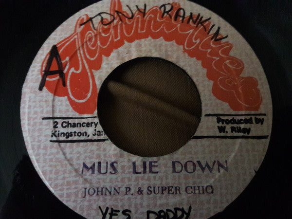 Johnn P.* & Super Chic* : Mus Lie Down (7")