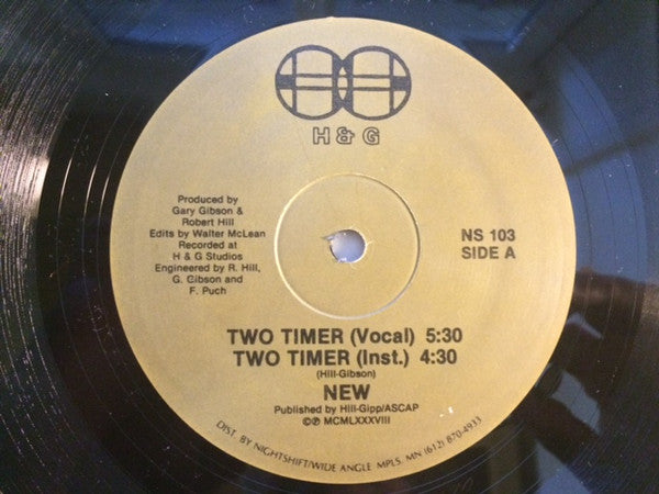 New (3) : Two Timer / Turn It Up (12", Bro)