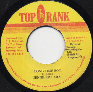 Jennifer Lara : Long Time Boy  (7")