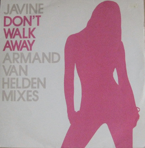 Javine : Dont Walk Away (Armand Van Helden Mixes) (12", Single, Pic)