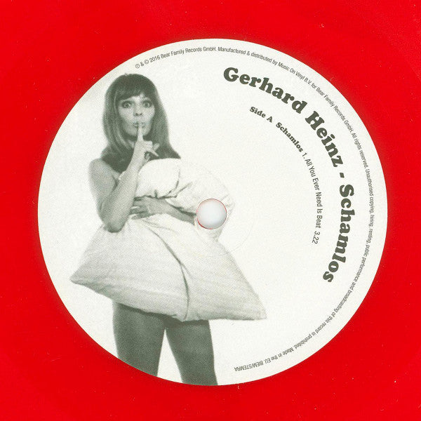 Gerhard Heinz : Schamlos (7", EP, RSD, Comp, Dlx, Ltd, Num, Red)