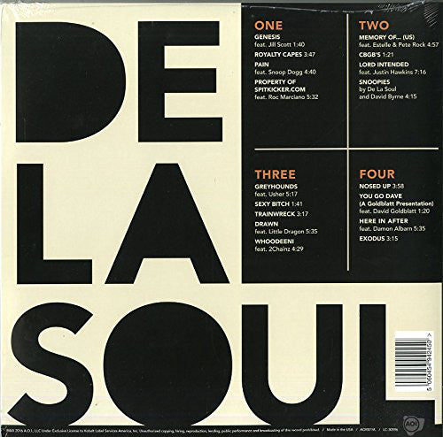 De La Soul : And The Anonymous Nobody (2xLP, Album, 180)