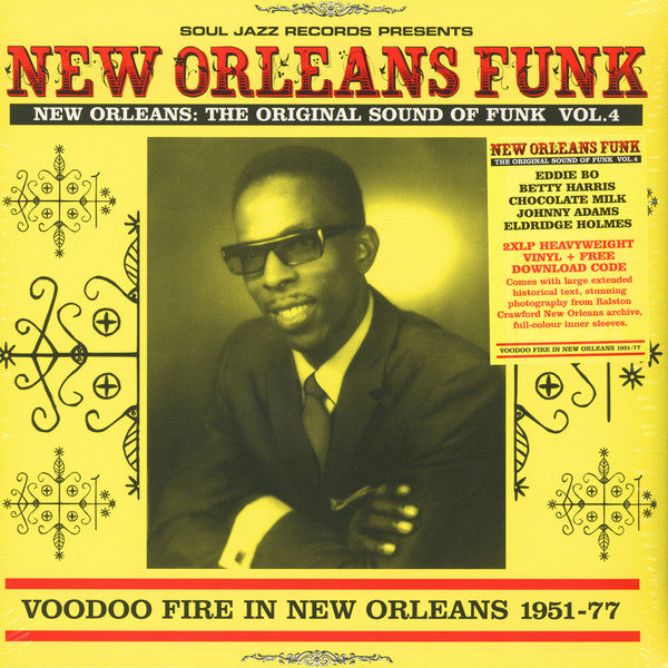 Various : New Orleans: The Original Sound Of Funk Vol.4 (Voodoo Fire In New Orleans 1951-77) (2xLP, Comp)