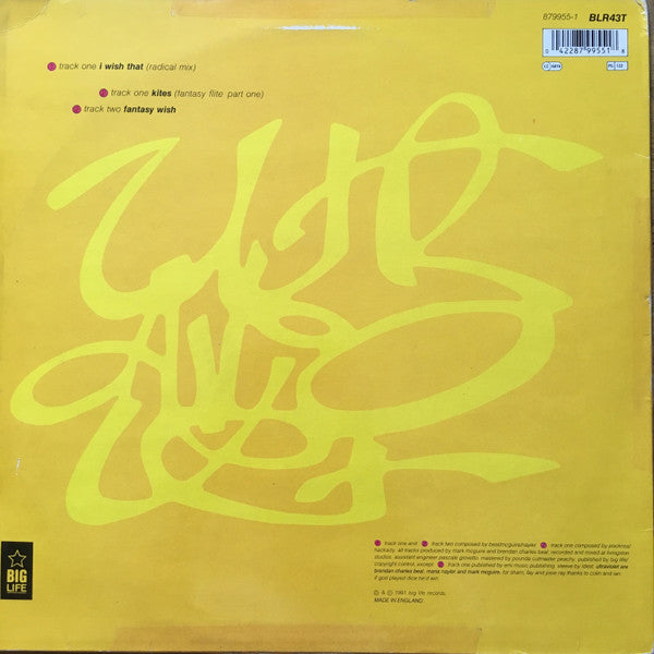 Ultraviolet : I Wish That (12")