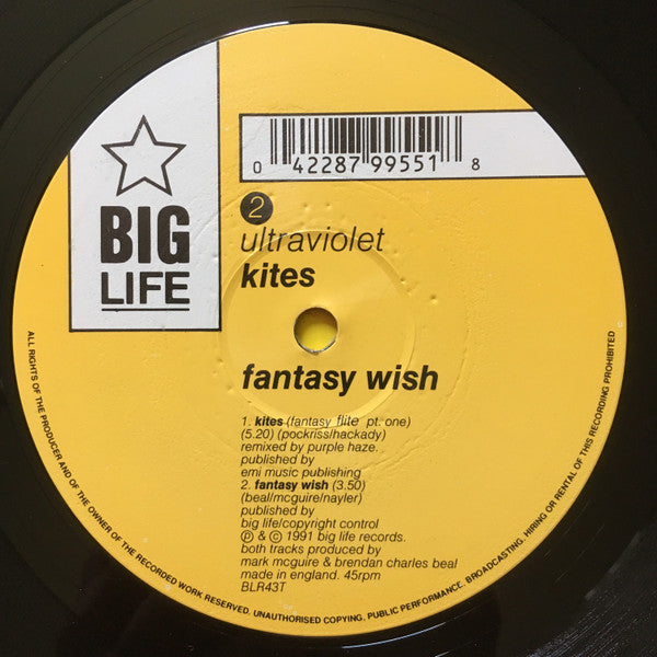 Ultraviolet : I Wish That (12")