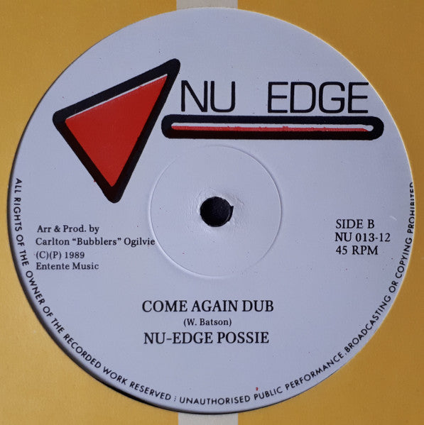 Slim Batson / Nu-Edge Possie : One More Time / Come Again Dub (12")