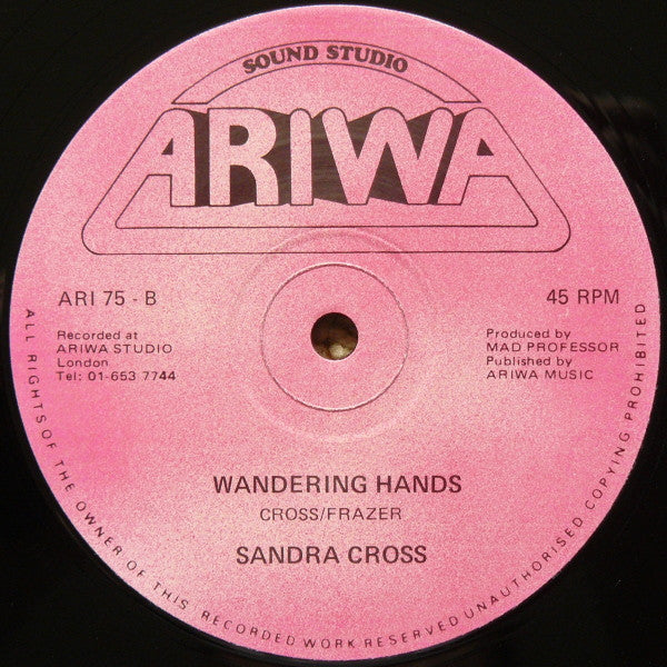 Sandra Cross : Holding On (12", Single)