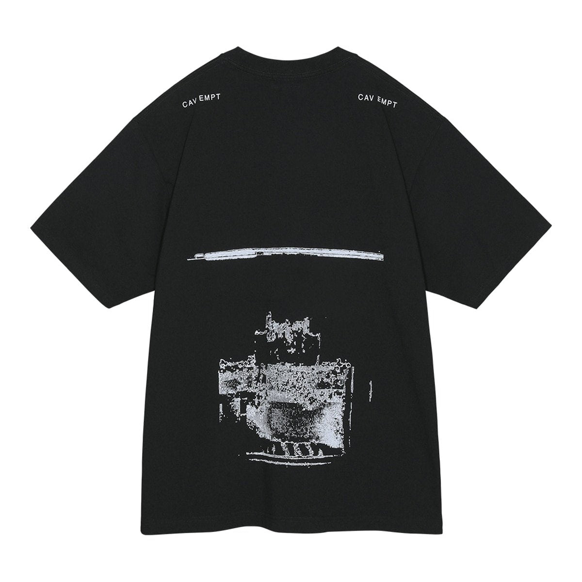 Cav Empt TH Nails_big / AS Intergration T-Shirt Black