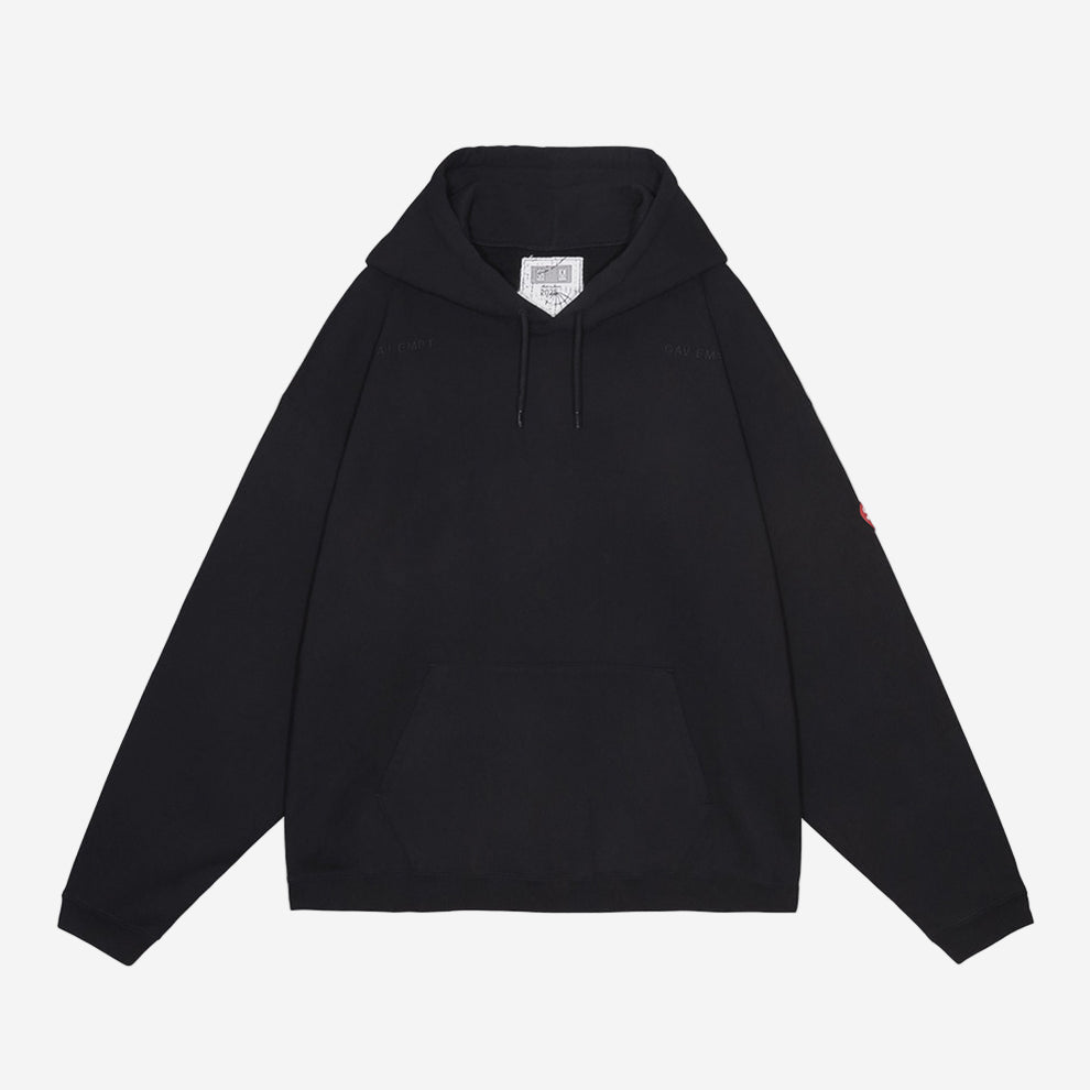 Cav Empt Solid Hoody Black