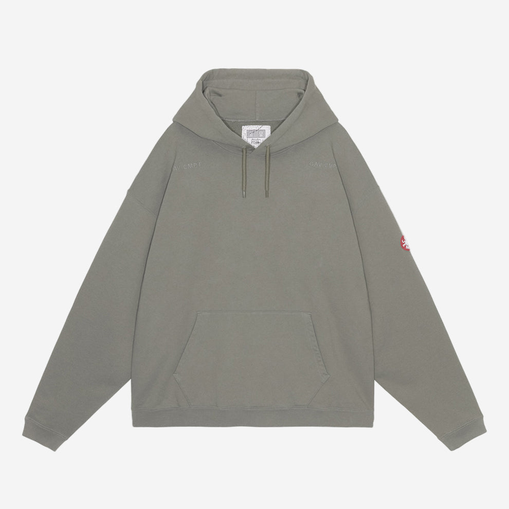 Cav Empt Solid Hoody Green
