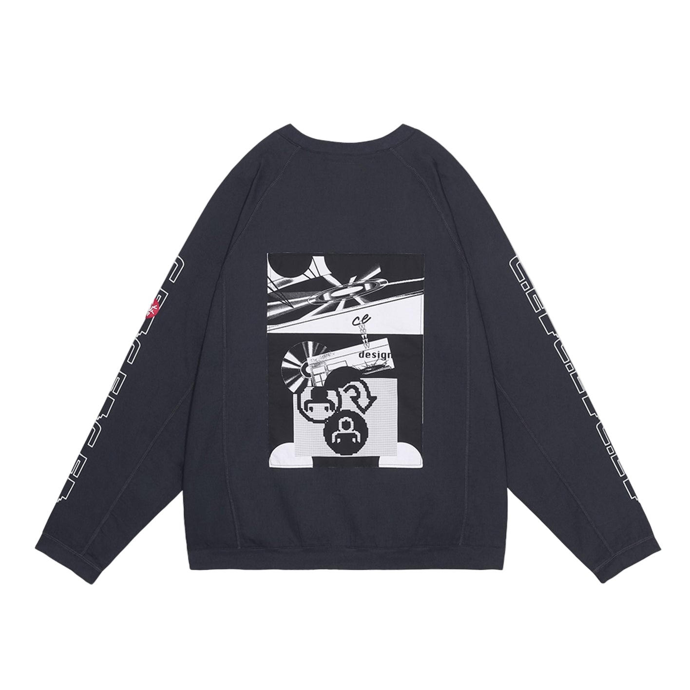 Cav Empt MD P2P Raglan Longsleeve Black