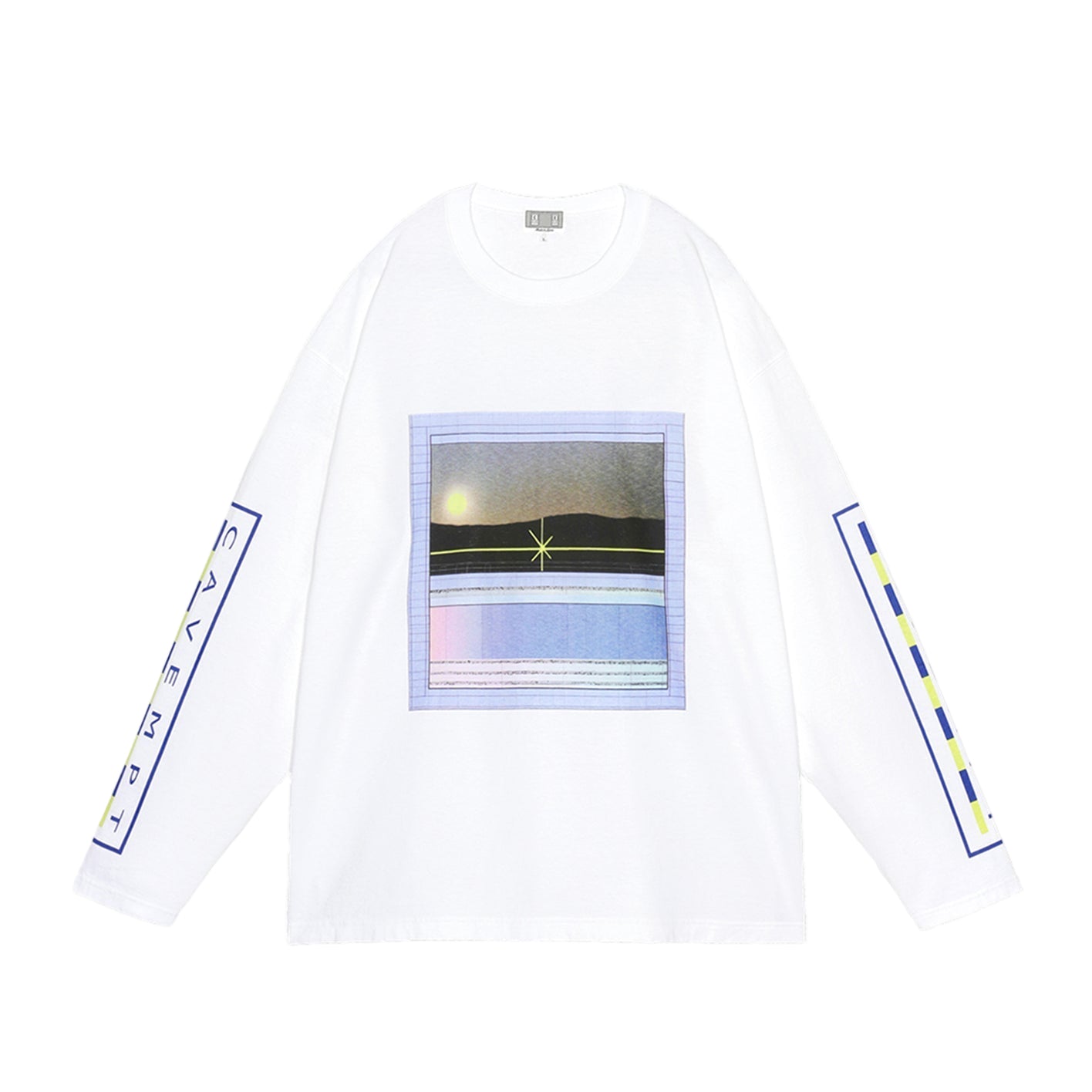 Cav Empt Sky 360 Long Sleeve T-Shirt White