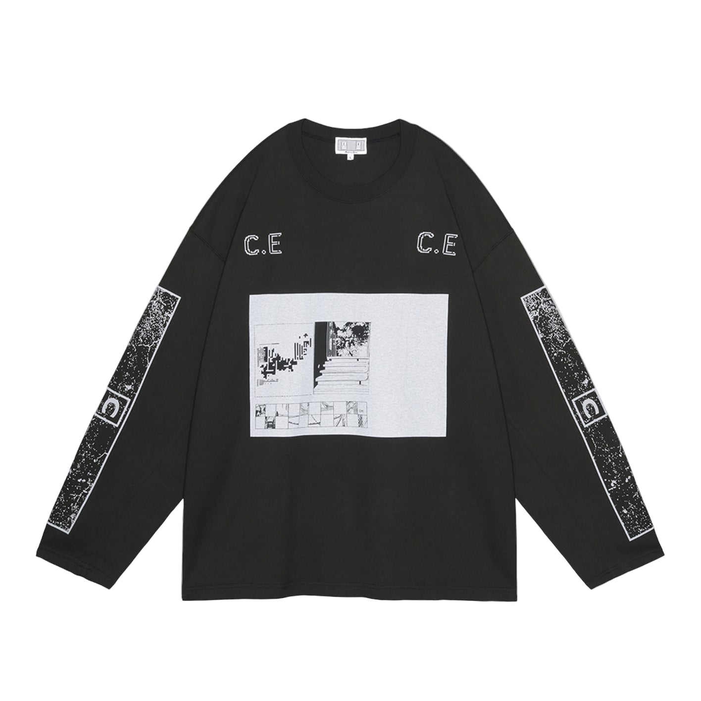 Cav Empt CGCEGG Heavy Long Sleeve T-Shirt Black
