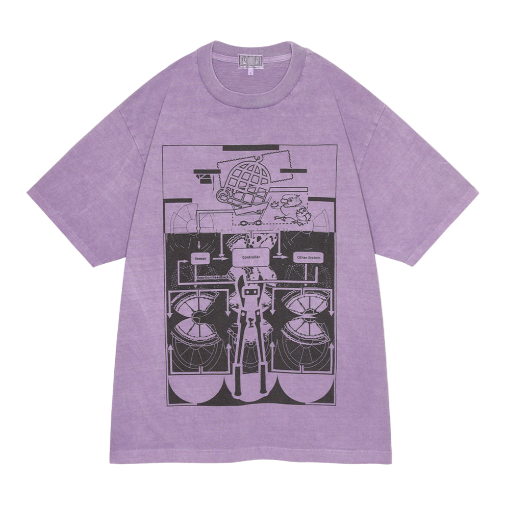 Cav Empt MD Looperator T-Shirt Purple