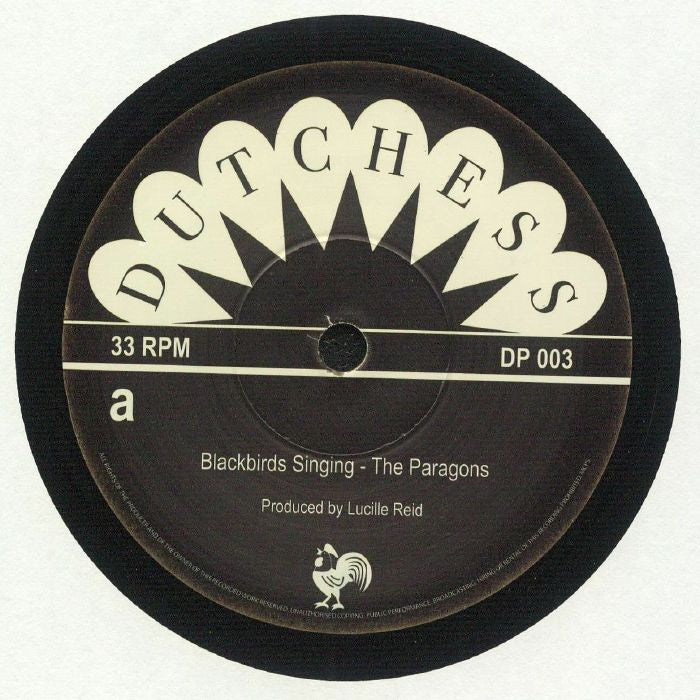 The Paragons - Blackbirds Singing / Memories By The Score