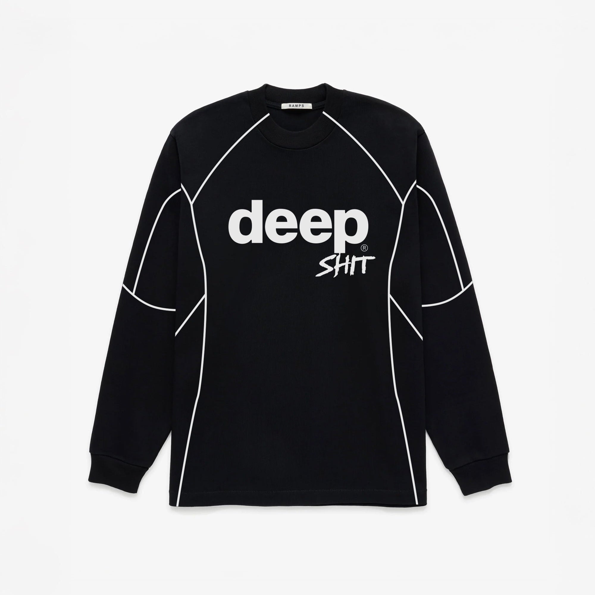Ramps Deep Sh!t LS T-shirt Black