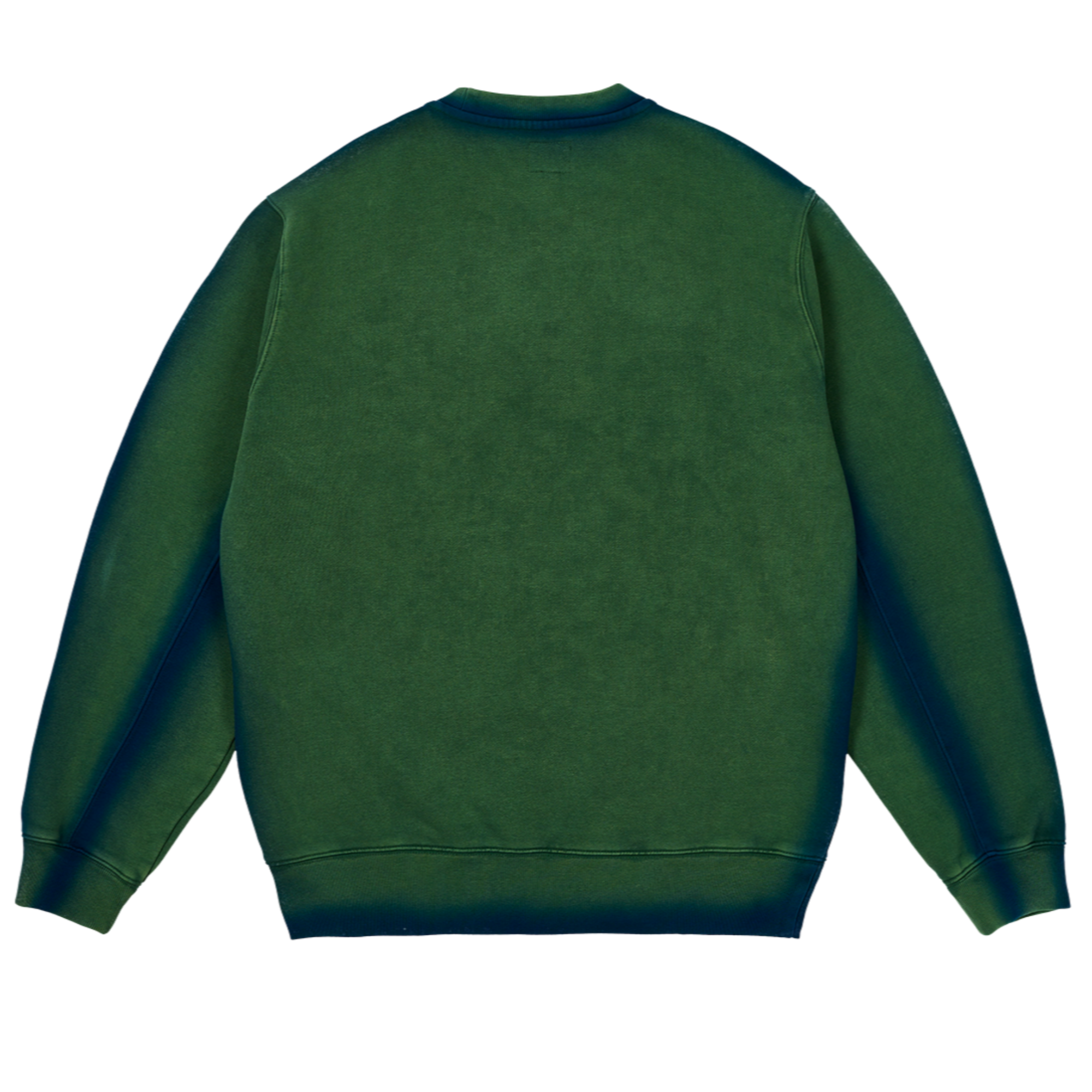 The Trilogy Tapes TTT Overdyed Crew Green / Blue