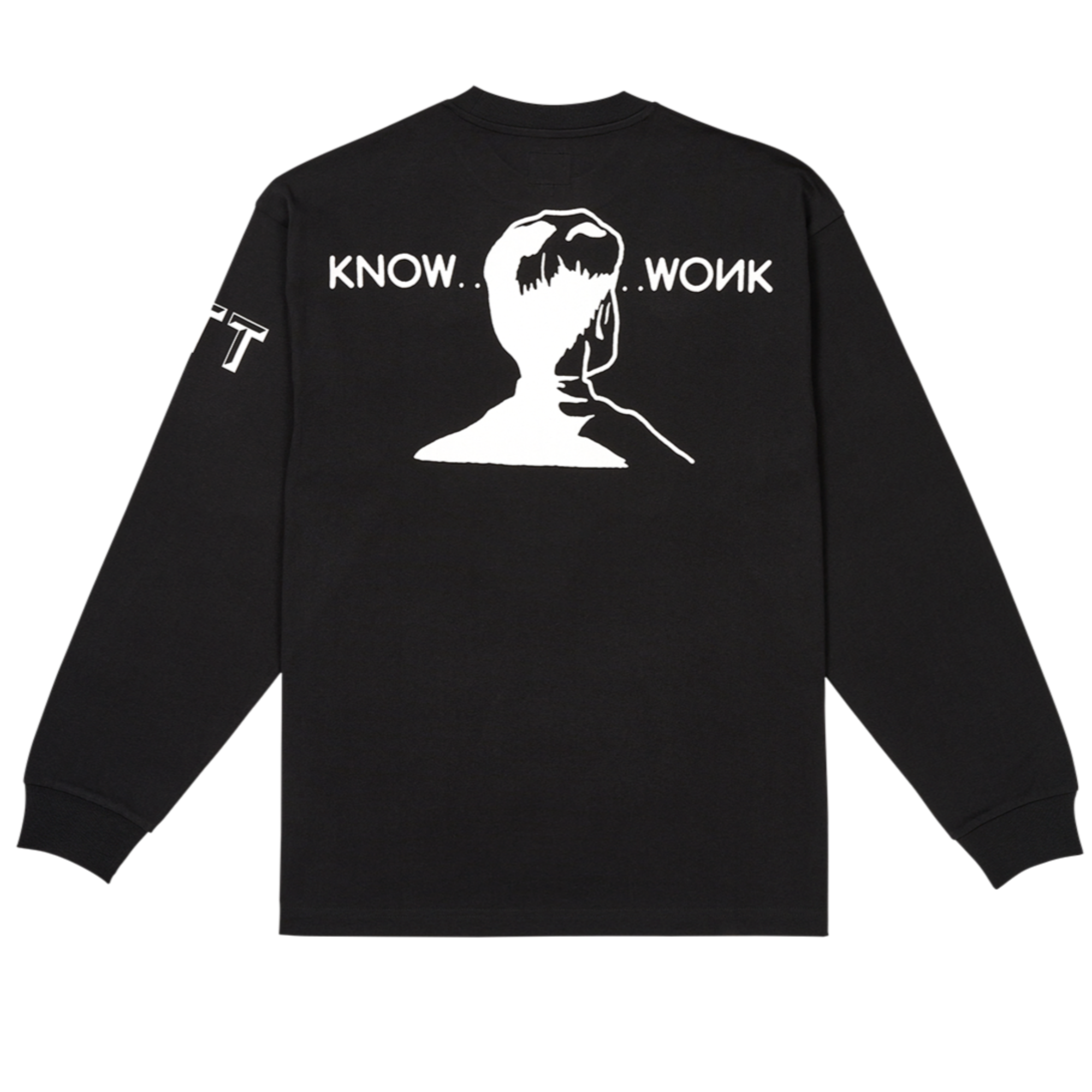 The Trilogy Tapes TTT Know Wonk Longsleeve T-Shirt Black