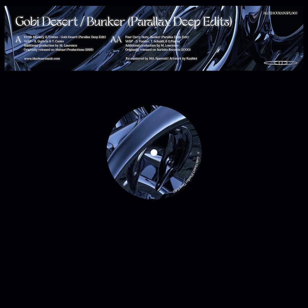 100th Monkey & Tristan / Four Carry Nuts - Gobi Desert / Bunker (Parallax Deep Edits)