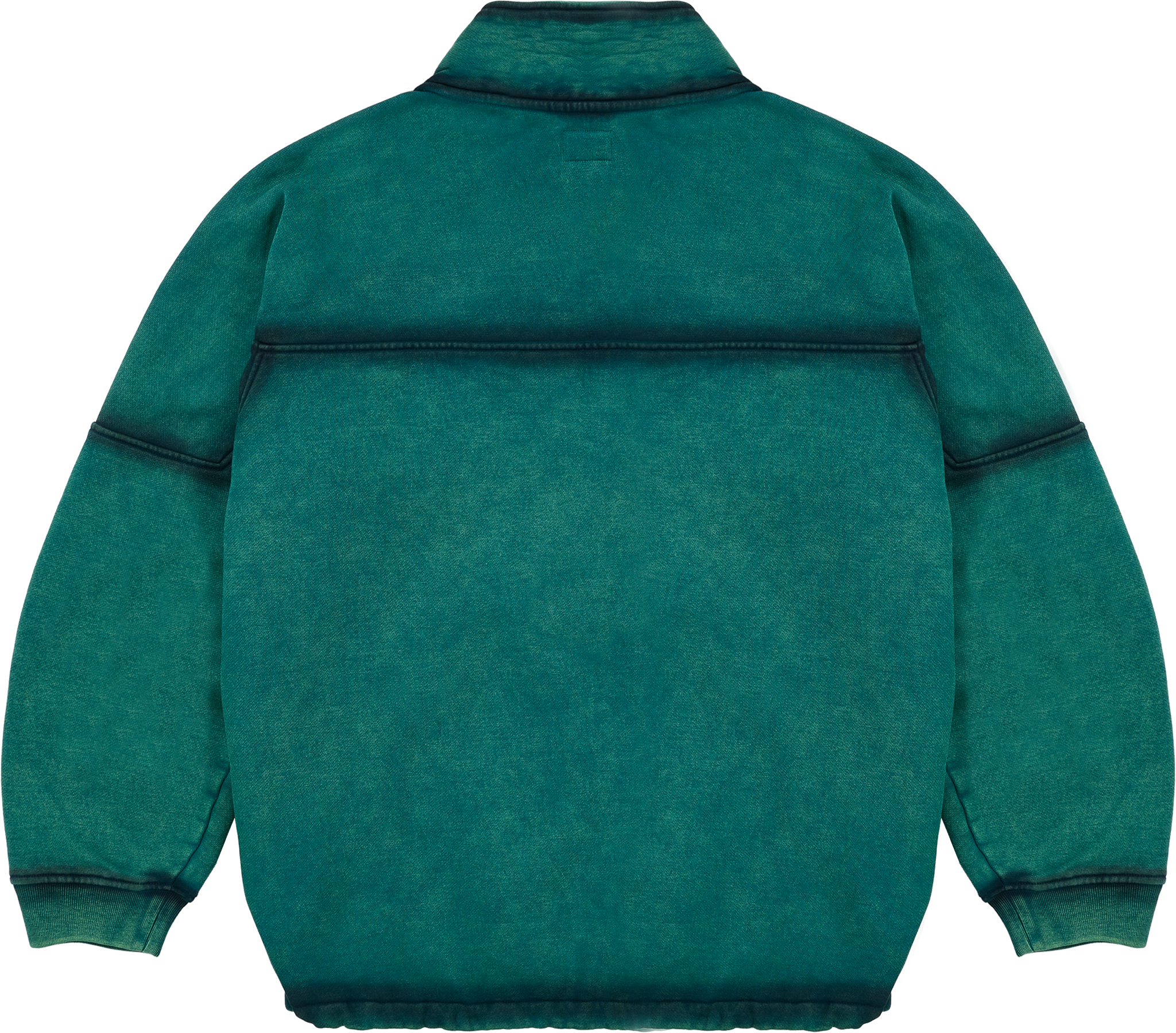 The Trilogy Tapes TTT Spray Funnel Neck Green