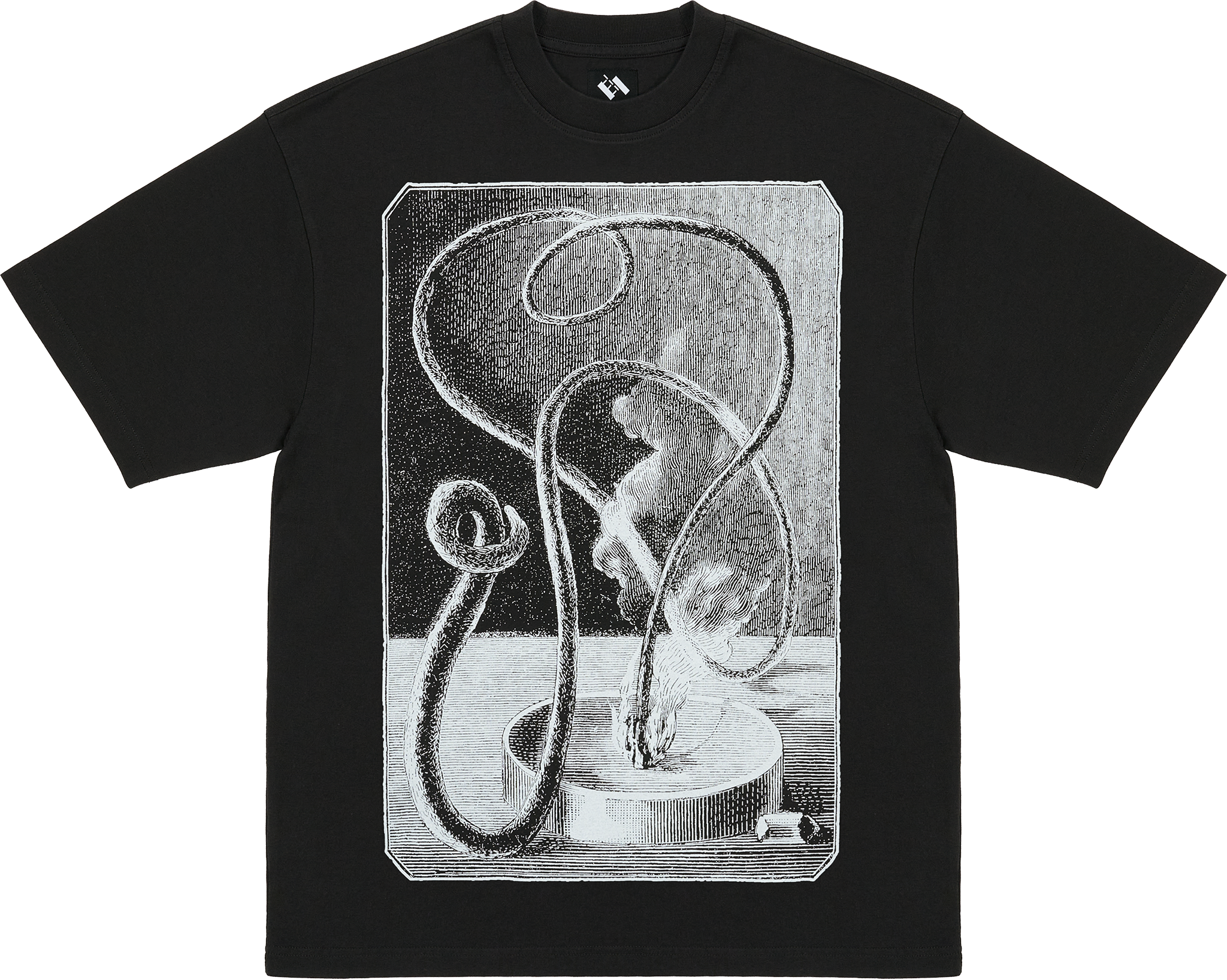 The Trilogy Tapes TTT Serpent T-Shirt Black