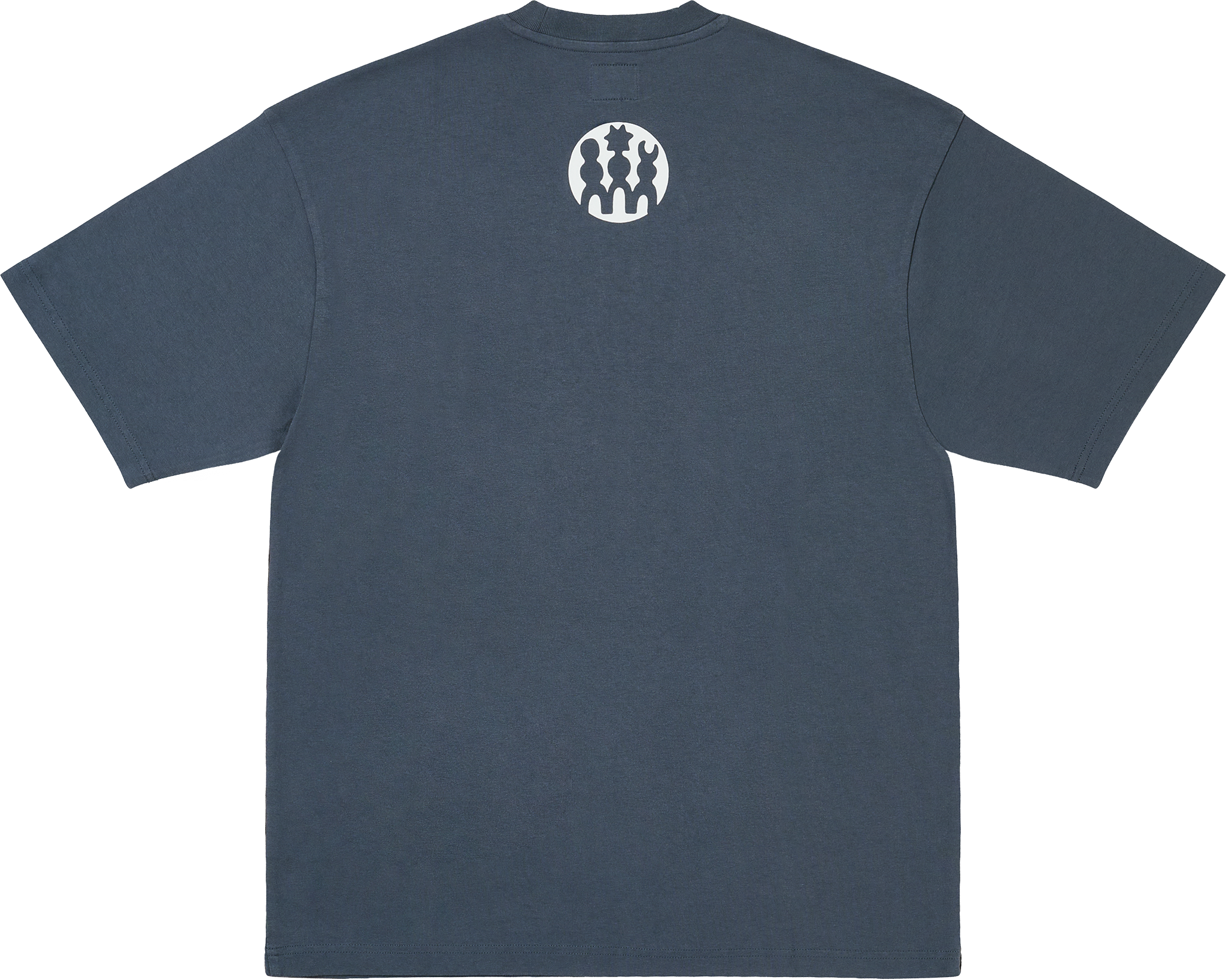 The Trilogy Tapes TTT Two Headed Bird T-Shirt Charcoal