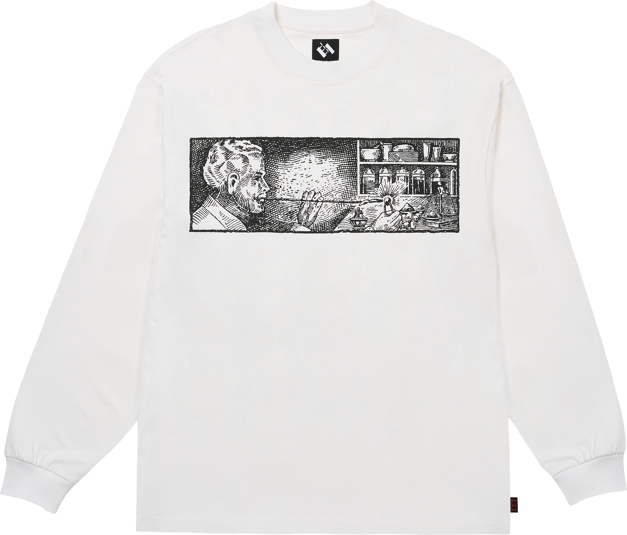 The Trilogy Tapes TTT Atomgewitchte Longsleeve White