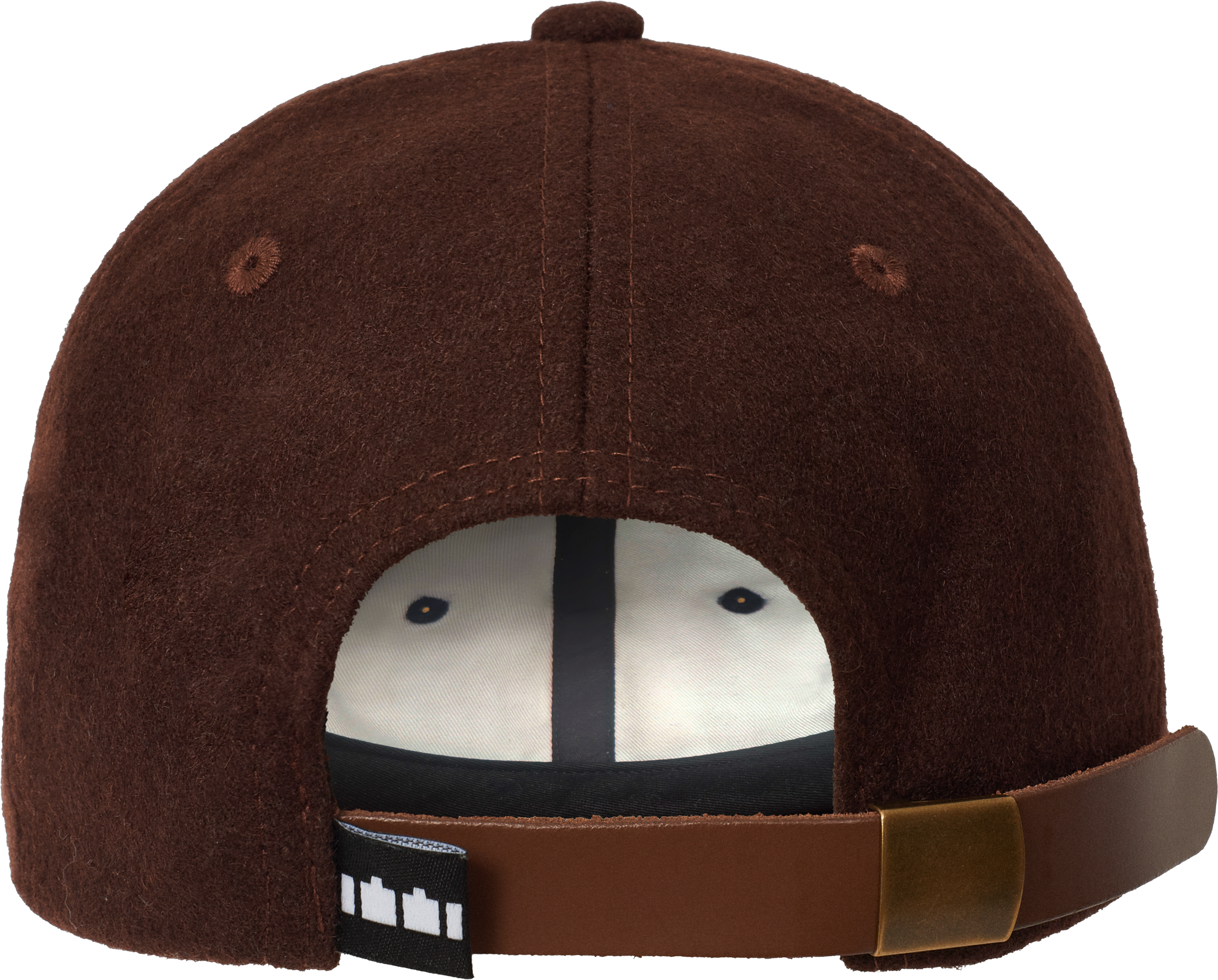 The Trilogy Tapes TTT Hare Wool Ball Cap Brown