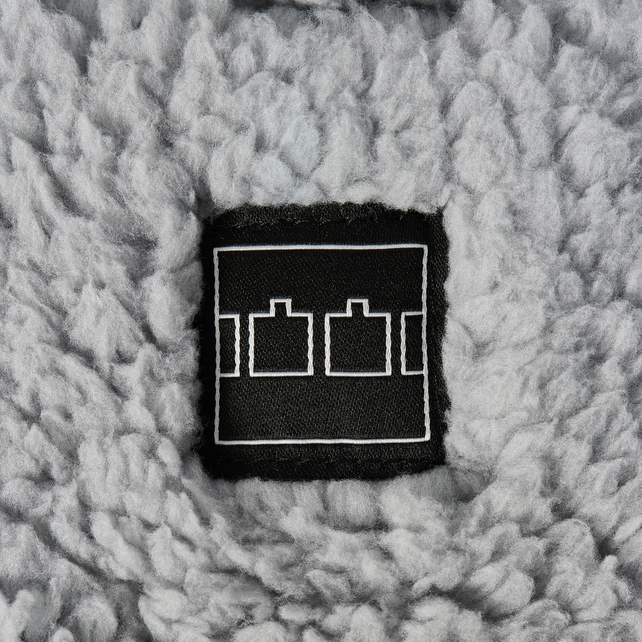 The Trilogy Tapes TTT Thick Fleece Beanie Grey
