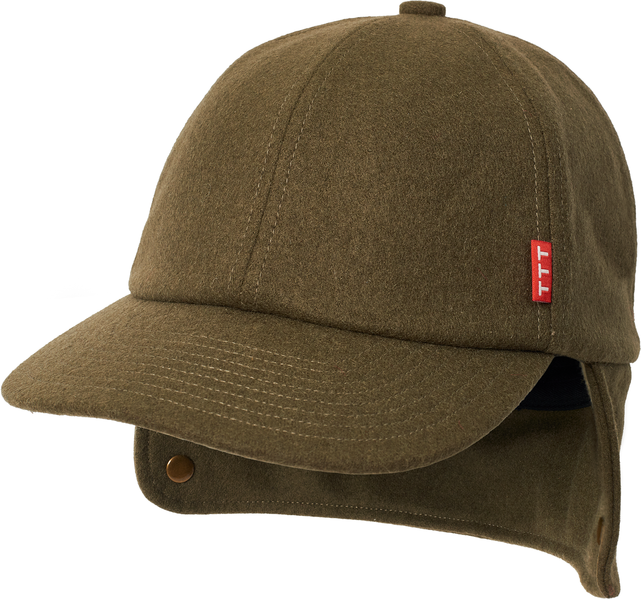 The Trilogy Tapes TTT Trapper Hat Olive