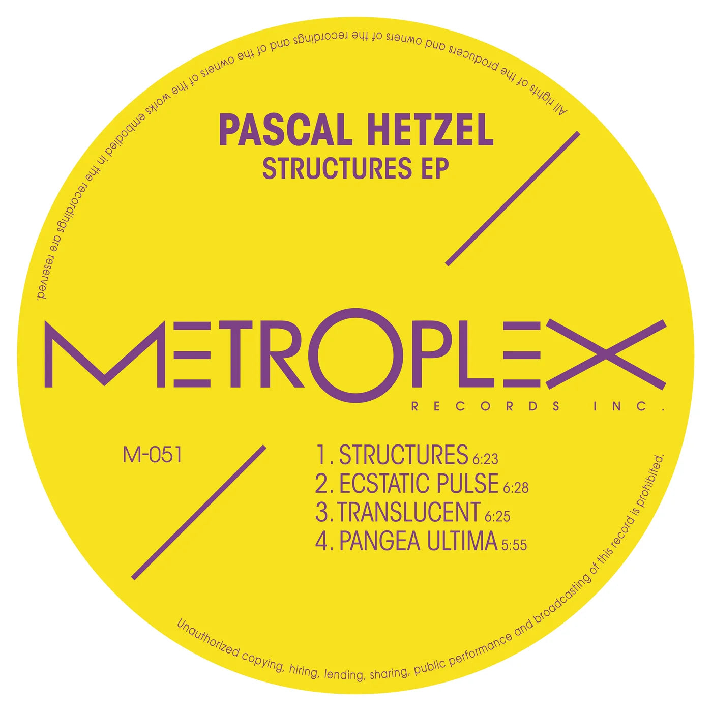 Pascal Hetzel - Structures EP