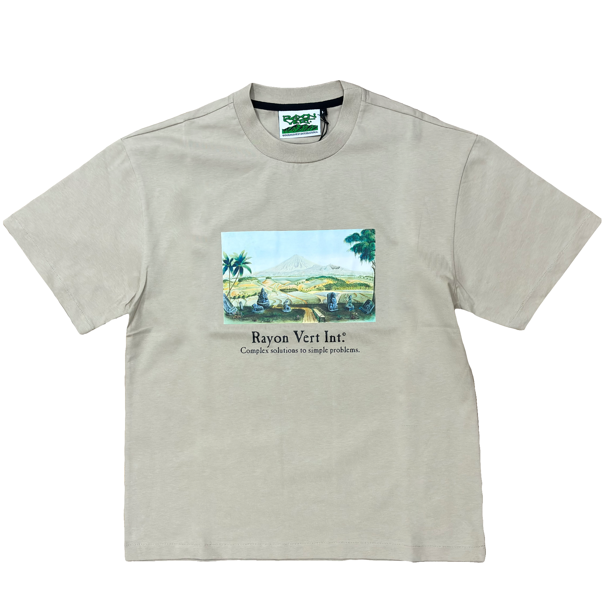 Rayon Vert Java T-Shirt Temple Sand