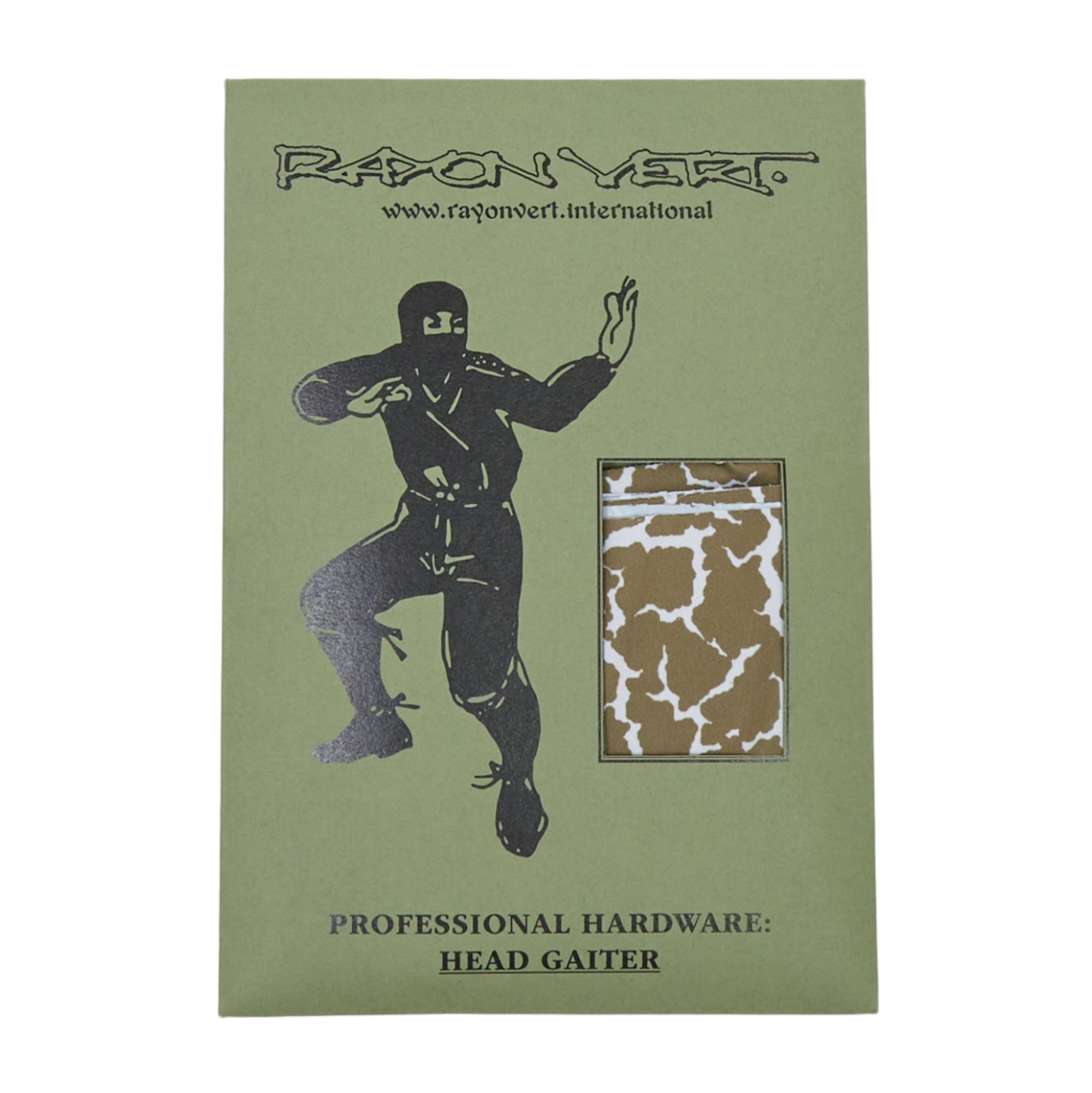 Rayon Vert Head Gaiter Desert Crack