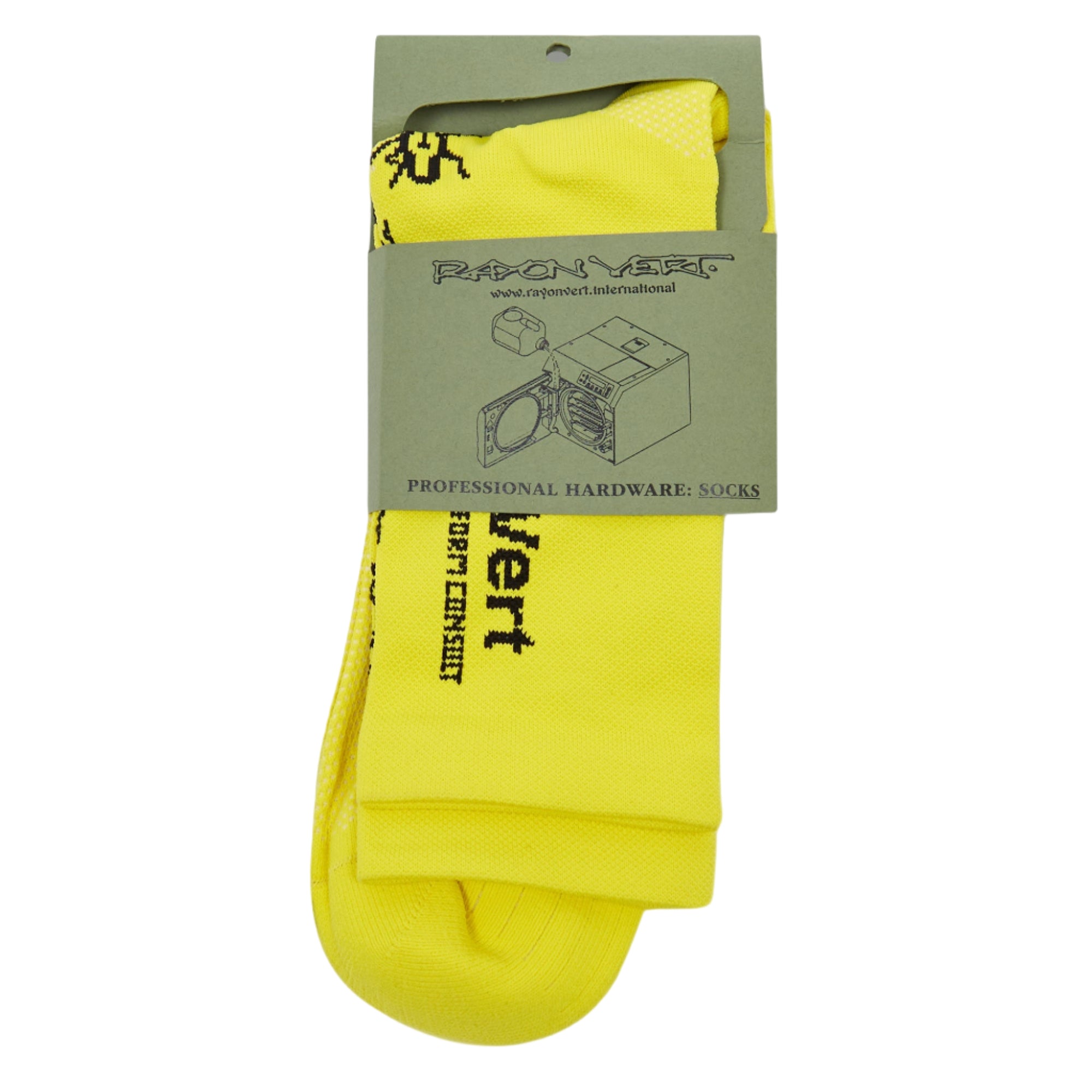 Rayon Vert Kakerlaken Socks Corn Yellow