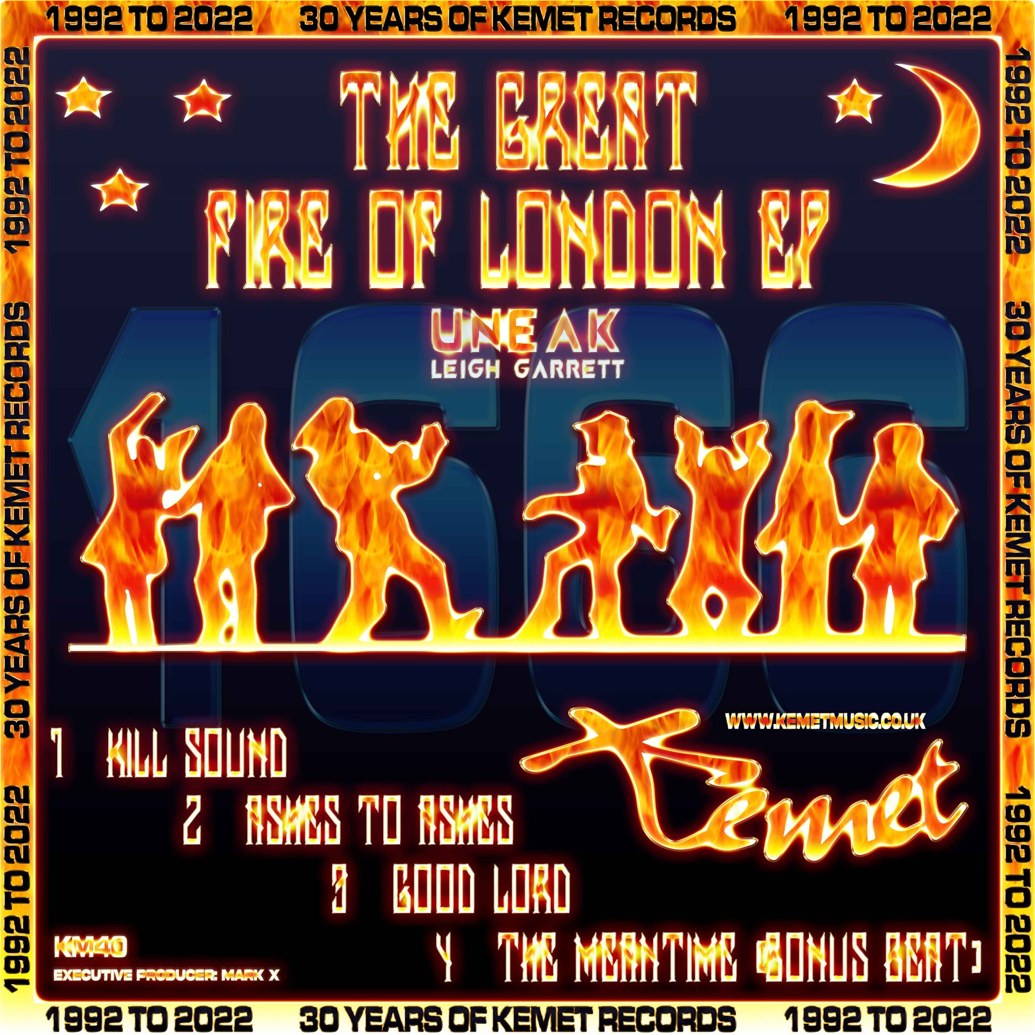 Uneak - 1666 The Great Fire Of London EP