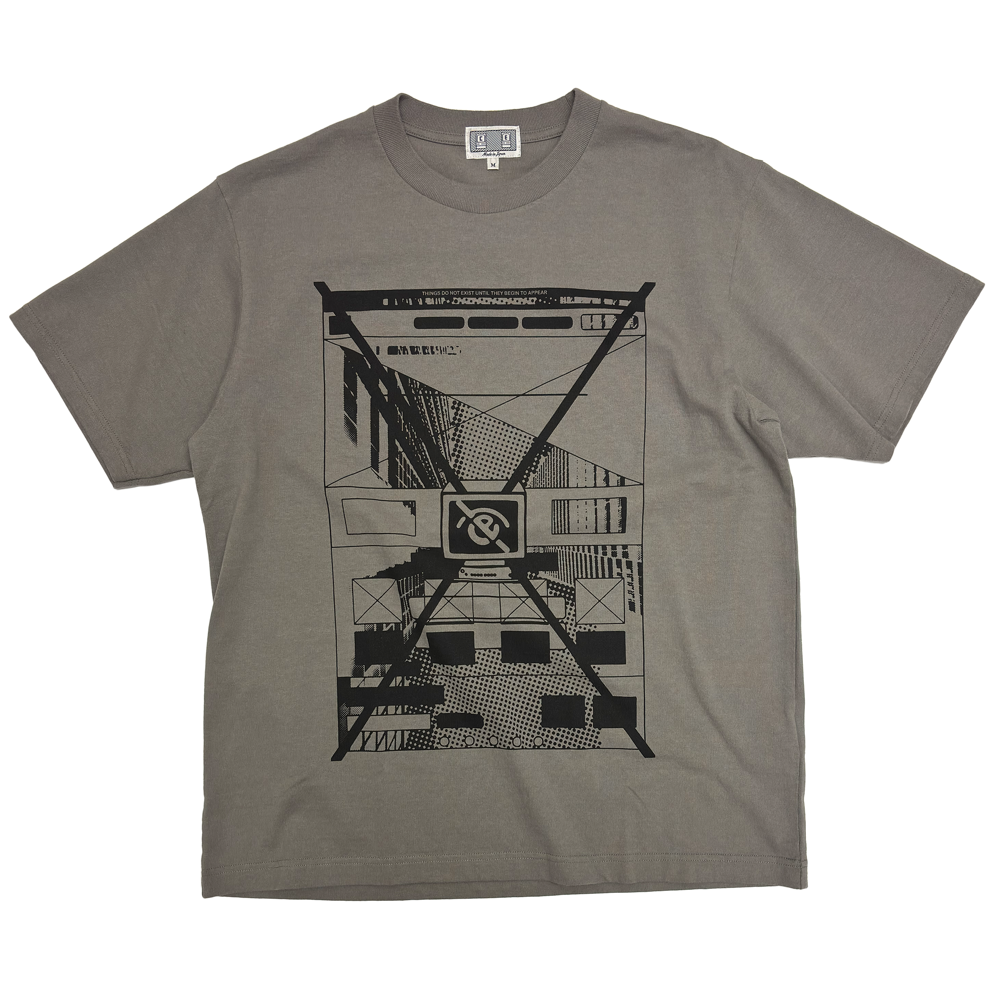 Cav Empt MD Content Corrected T-Shirt Charcoal